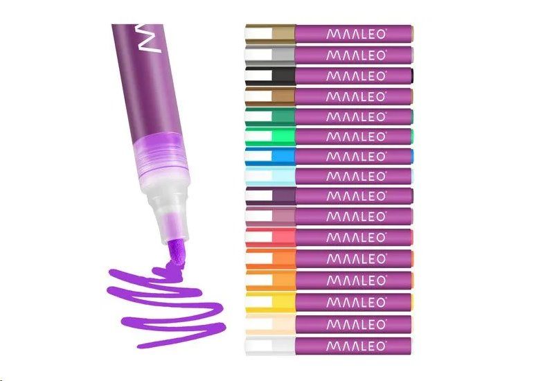Akrylové fixy Maaleo 27051