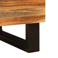 vidaXL TV skrinka Hnedá 70 x 33 x 46 cm Masívne mango drevo