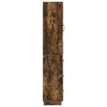 vidaXL Sada skríň 2 ks 33 x 34,5 x 87 cm Kompozitné drevo Dymový dub