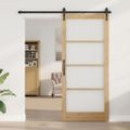 vidaXL Vnútorné dvere ORKDAL Hnedá 93 x 211 cm