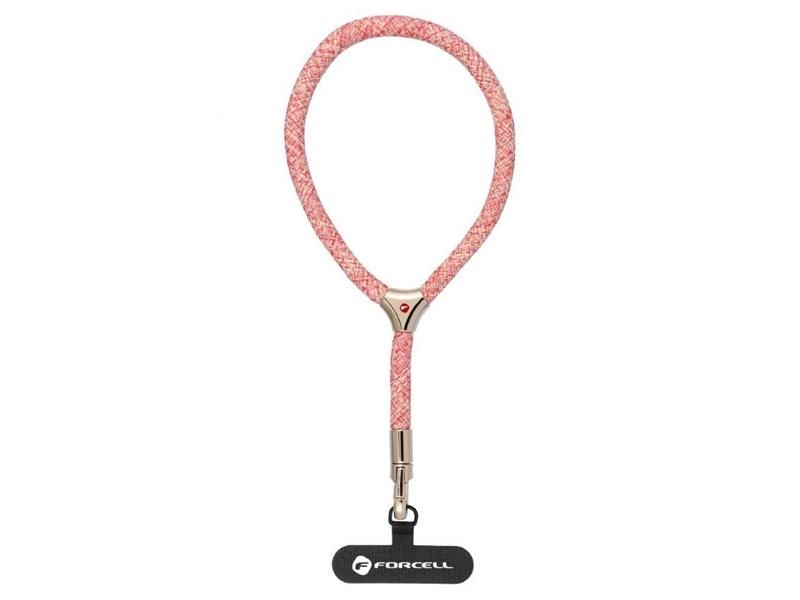 Šnúrka na zápästie FORCELL L8X36 Pink - nastaviteľná