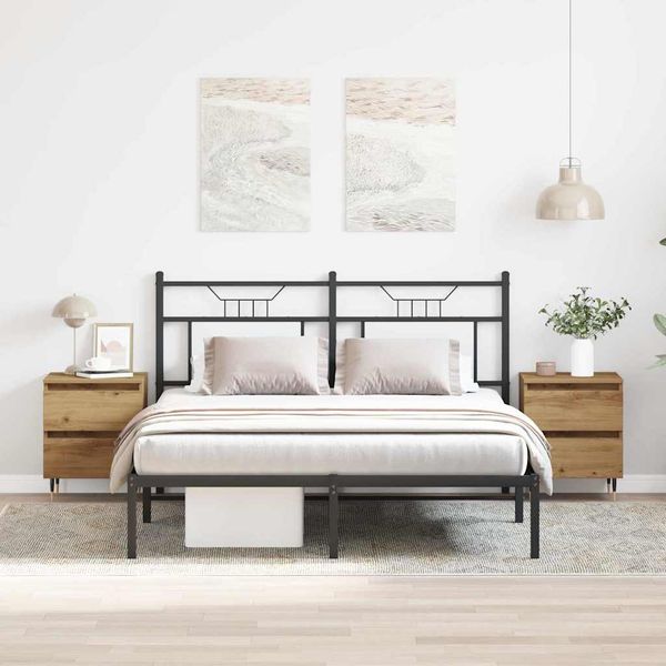vidaXL Nočný stolík so zásuvkou 2 pcs Remeselný dub 40 x 35 x 50 cm