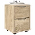 vidaXL Nočný stolík Sonoma dub 30,5 x 30 x 43 cm Kompozitné drevo