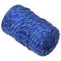 vidaXL Lodné lano modré 2 mm 500 m polypropylén