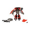 Rozložiteľný robot auto červené