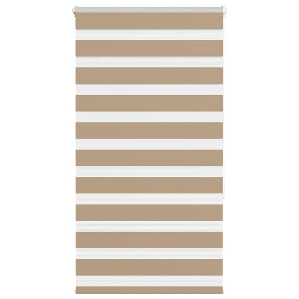 vidaXL Zebra roleta 80x150 cm šírka látky 75,9 cm polyester