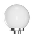 vidaXL Záhradné svietidlo so stĺpikom, 1 lampa 110 cm