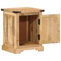 vidaXL Nočný stolík 40x35x50 cm masívne mangovníkové drevo