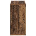 vidaXL Servírovacia skriňa Staré drevo 49,5 x 22 x 47 cm