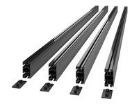 APC NetShelter - Frame extrusion with end cover - 2536 mm - montáž na strop, montáž do racku - čierna (balenie 4)
