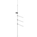 vidaXL Držiak na uteráky 47x280 cm hliník