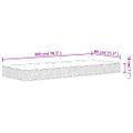 vidaXL Bonnell pružinový matrac stredne tvrdý 80x200 cm