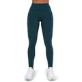 Dámske legíny Ignite Dark Green - GymBeam, veľkosť M, veľkosť oblečenia M