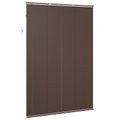 vidaXL Žalúzia Tmavohnedá s Vzorom 213 x 140 cm 25 mm PVC