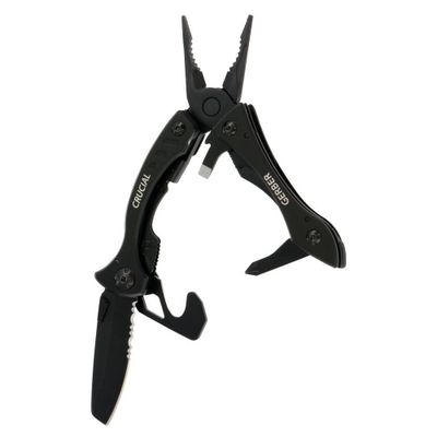 Gerber31-001518 CRUCIAL Black multifunkčný nástroj, čierna Black Oxide, oceľ, 8 funkcií