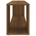 vidaXL TV skrinka hnedý dub 100x24x32 cm spracované drevo