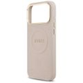 Puzdro Guess pre iPhone 17 Pro Max HC MAGSAFE PU S/ PEONY HOT STAMP ružové