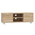 vidaXL TV skrinka dub sonoma 120x40,5x35 cm spracované drevo