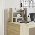 vidaXL Organizér na stôl, dub sonoma 38,5x17x39 cm, kompozitné drevo