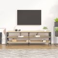 vidaXL TV skrinka dub sonoma 160x40x50 cm spracované drevo