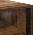 vidaXL Konferenčný stolík Staré drevo 80 x 50 x 40 cm Kompozitné drevo