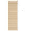 vidaXL Žalúzia Svetlohnedá s Vzorom 150 x 50 cm 25 mm PVC