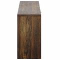 vidaXL Lavica na topánky dymový dub 80x24x45 cm spracované drevo