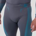 Bezšvové legíny OG1 Grey/Blue - GymBeam, veľkosť L