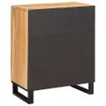 vidaXL Servírovacia skriňa Hnedá 60 x 33 x 75 cm Masívne mango drevo