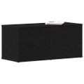 vidaXL TV skrinka 80 x 34 x 36 cm Čierny dub Kompozitné drevo