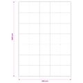 vidaXL Súprava paplónu z 90% husacieho peria FULDA 2 ks 140 x 200 cm