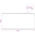 vidaXL Plachta s očkami 2 ks Zelená 3 x 6 m 260 gsm PE