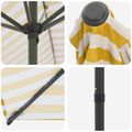 vidaXL Záhradný slnečník 200 x 300 cm Polyester Obdĺžnikový
