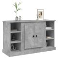 vidaXL Komoda betónovo sivá 100x35,5x60 cm spracované drevo