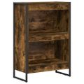 vidaXL Knižnica 60 x 30 x 86,5 cm Kompozitné drevo Dymová dub