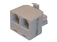 Redukcia telefónna konektor/ 2xzdierka 8p-8c