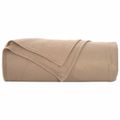 vidaXL Prikrývky na hodenie 6 ks ťavová 210 x 140 cm 2.48 kg Flís