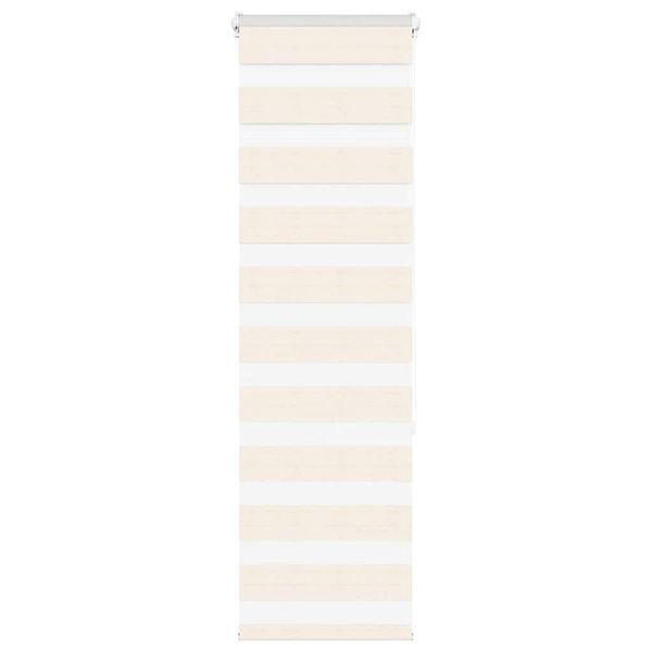 vidaXL Zebra roleta 45x150 cm šírka látky 40,9 cm polyester