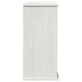 vidaXL Kúpeľňová skriňa VIGO Biela a antik biela 67,5 x 34 x 71,5 cm