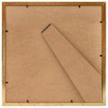 vidaXL Fotorámiky na stôl, koláž 3 ks, zlaté 20x20 cm, MDF