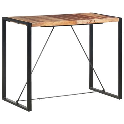vidaXL Barový stolík 140x70x110 cm masívne akáciaové drevo