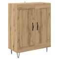 vidaXL Highboard 2 ks Remeselný dub 69,5 x 34 x 180 cm