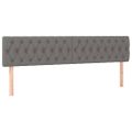 vidaXL Boxspring posteľ s matracom tmavosivá 200x200 cm látka