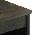 vidaXL Komoda 60x33x75 cm čierna masívne mangovníkové drevo