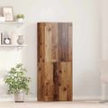 vidaXL Kancelársky kabinet Staré drevo 60 x 32 x 152,5 cm