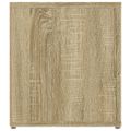 vidaXL TV skrinka dub sonoma 80x31,5x36 cm spracované drevo