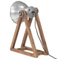 vidaXL Stolová lampa 25 W starožitná strieborná 30x17x40cm E27