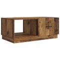 vidaXL Konferenčný stolík Staré drevo 90 x 50 x 37 cm Kompozitné drevo