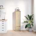 vidaXL Highboard dub sonoma 29,5x34x119,5 cm umelé drevo