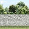 vidaXL Gabiónové vyvýšené záhony 3 ks 30x30x150 cm, železo